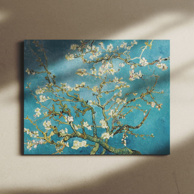 "Almond Blossom" Famous Wall Art Canvas Print by Vincent van Gogh Canvas Wall Art Sckribbles   