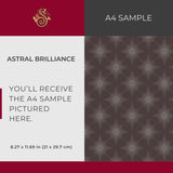 Astralis Royale | Elegant Moody Stars Art Deco Wallpaper