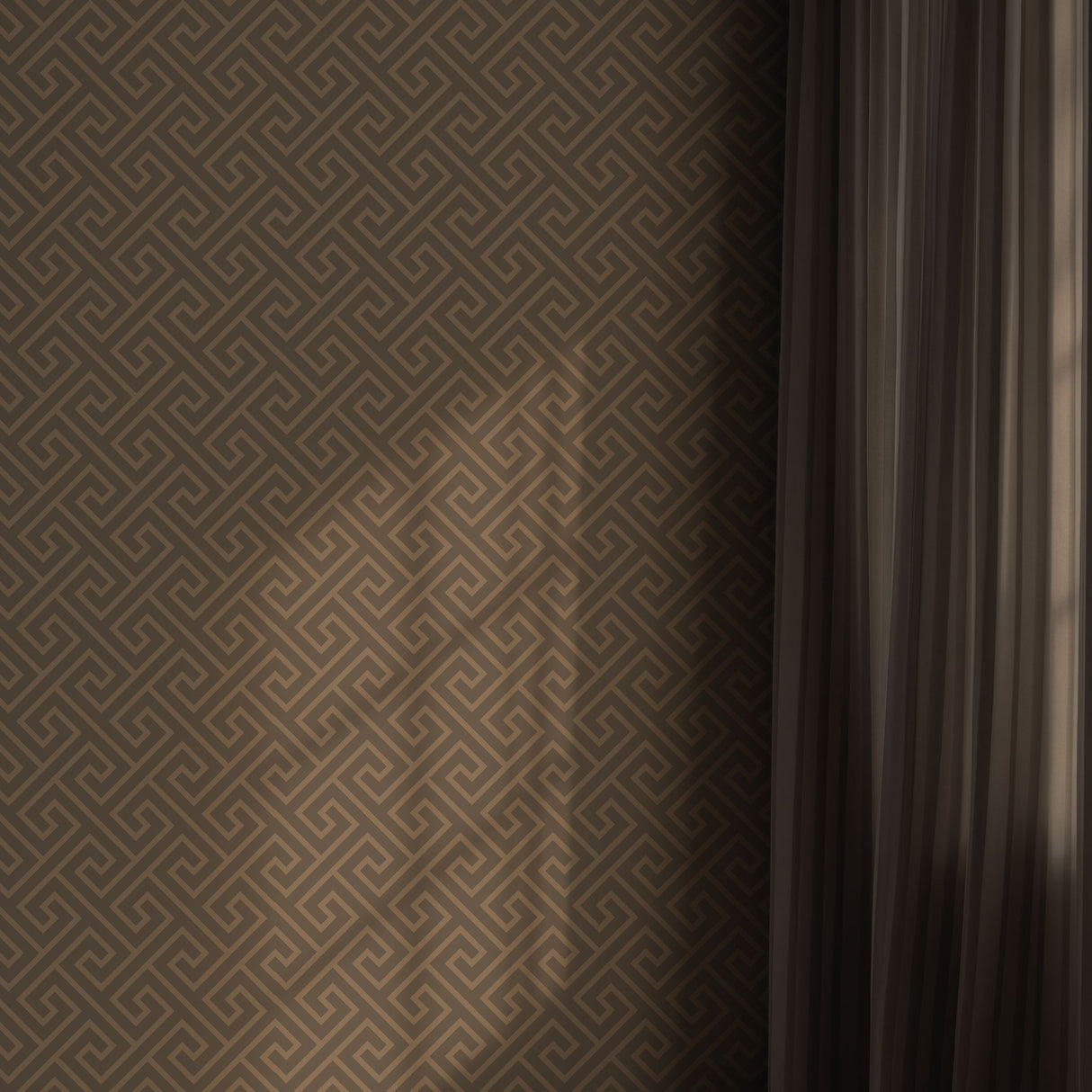Classic Geometrical Sophisticated Luxury Wallpaper {Timeless T-Bar} Wallpaper Sckribbles