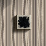 Classic Neutral Beige Striped Traditional Wallpaper {Cottage Charm} Wallpaper Sckribbles