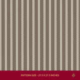 Twist & Turn | Black & Beige Wavy Vertical Striped Wallpaper Wallpaper Sckribbles
