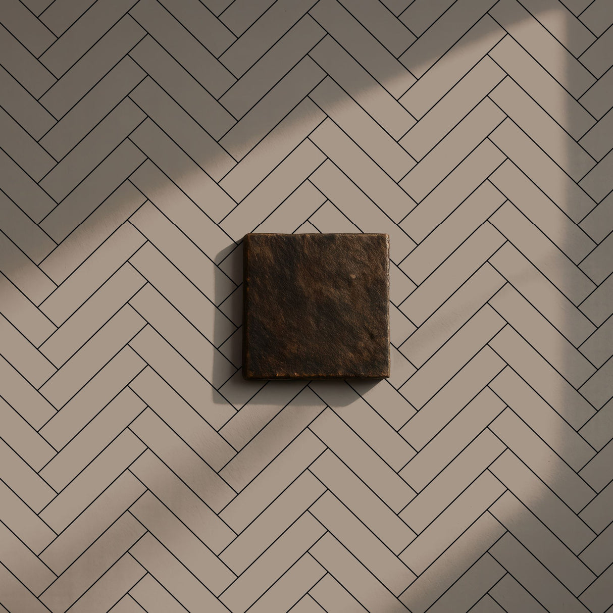 Classic Sub | Timeless Minimalist Geometrical Subway Tiles Wallpaper