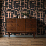 Bold Maximalist Abstract African Wallpaper {Wildform} Wallpaper Sckribbles