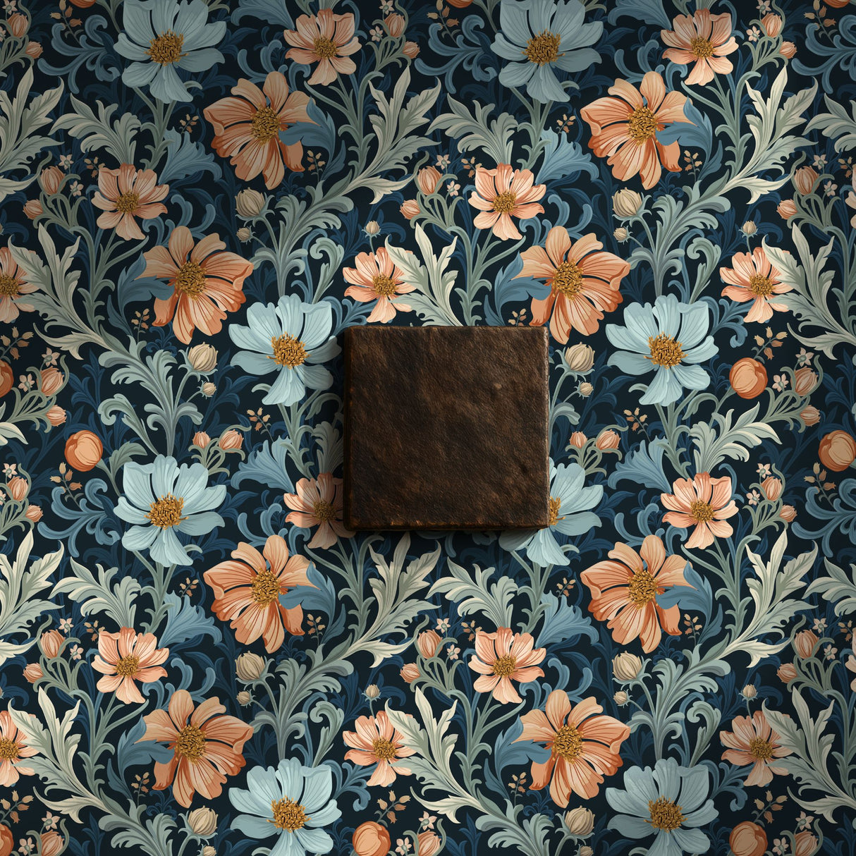 Paradise Petals | Pretty Feminine Romantic Floral Botanical Wallpaper