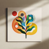 Printable Colorful Foliage Wall Art Gallery Set of 3 - Digital Download {Boho Botanical} Printable Digital Art Sckribbles   