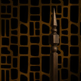 Noir Swell | Bold Abstract Geometrical Masculine Wallpaper