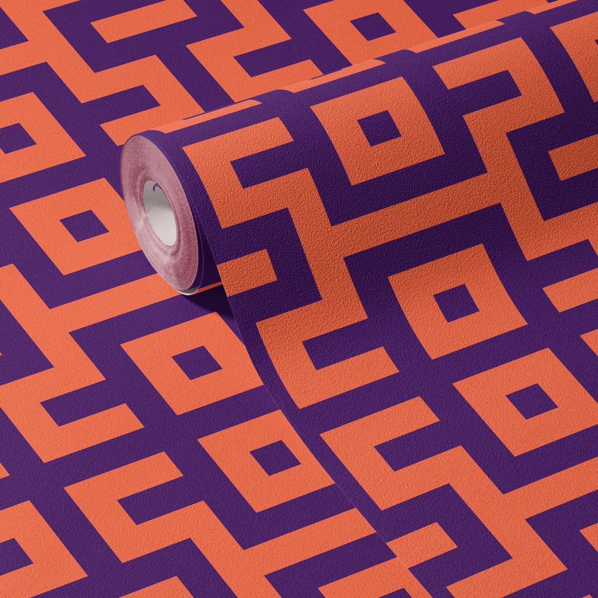 Bright Bold & Eccentric Retro Art Deco Wallpaper {Pacdeco} Wallpaper Sckribbles