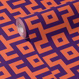 Bright Bold & Eccentric Retro Art Deco Wallpaper {Pacdeco} Wallpaper Sckribbles