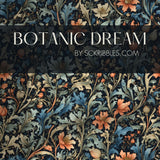 Feminine Flower Botanical Wallpaper {Botanic Dream} Wallpaper Sckribbles   