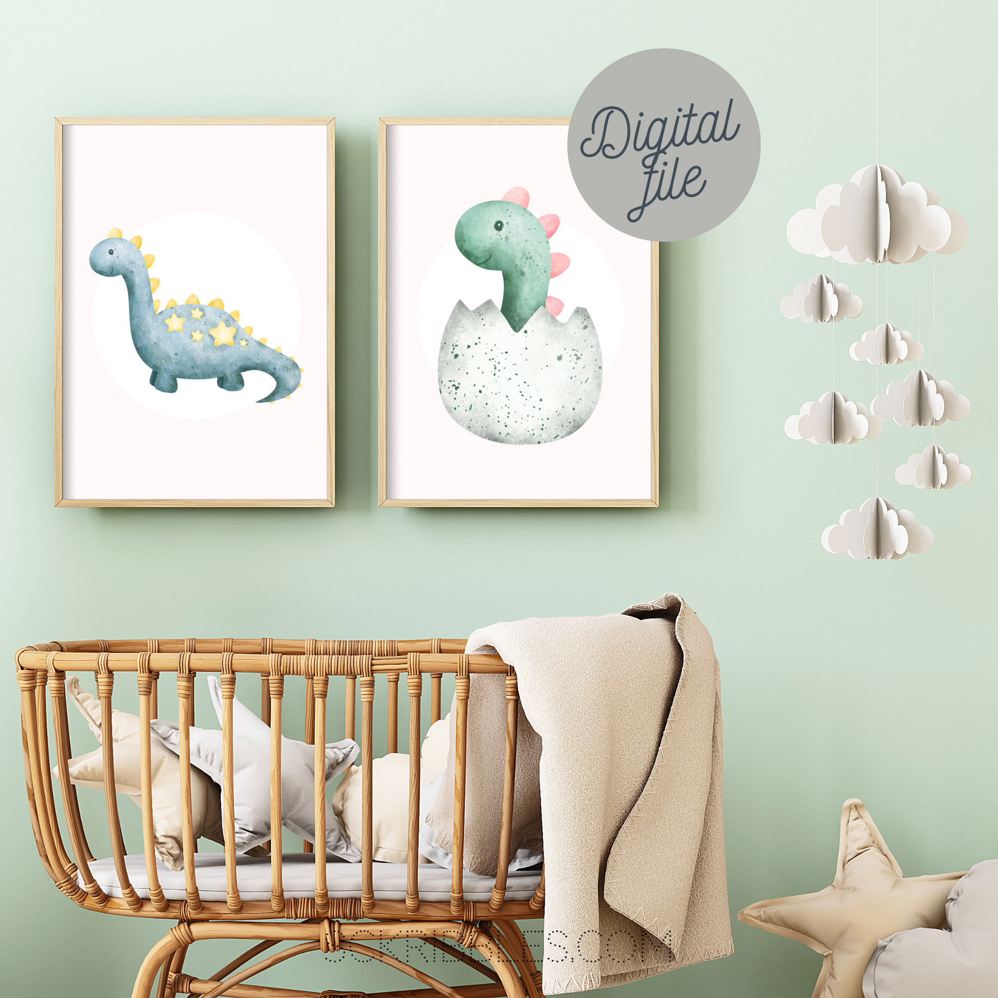 You are Roarsome Wall Art for Kids. Dinosaur Nursery Quote. Stock