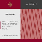 Axis Slash | Modern Geometrical Striped Diagonal Lines Wallpaper