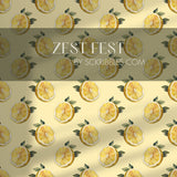 Light Yellow Lemon Fruit Kitchen Wallpaper {Zest Fest} Wallpaper Sckribbles