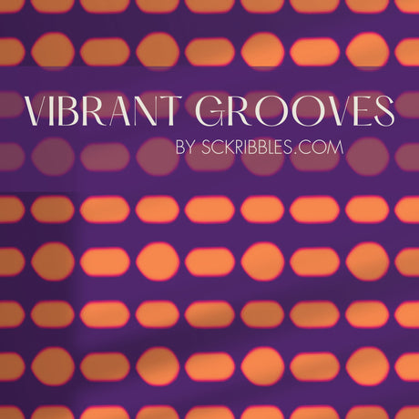 Bright Colorful Funky Retro Wallpaper {Vibrant Grooves} Wallpaper Sckribbles   