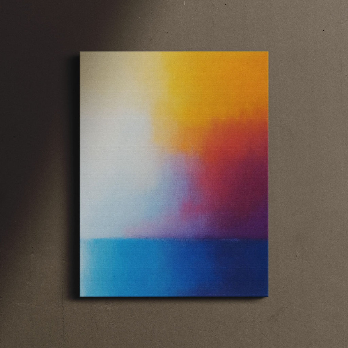 Colorful Bright Minimalist Canvas Wall Art {Less is More} Canvas Wall Art Sckribbles   