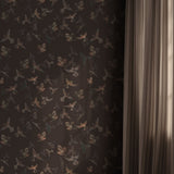 Dark Moody Muted Whimsical Bird Wallpaper {Dreamy Birds}