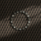 Brown abstract geometrical grunge wallpaper.