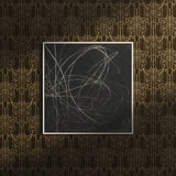 Gritty Luxe | Luxurious Decadent Moody Art Nouveau Wallpaper Wallpaper Sckribbles