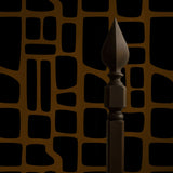 Noir Swell | Bold Abstract Geometrical Masculine Wallpaper