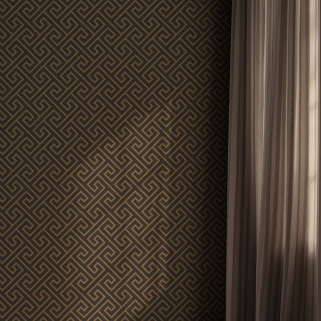 Classic Geometrical Sophisticated Luxury Wallpaper {Timeless T-Bar} Wallpaper Sckribbles