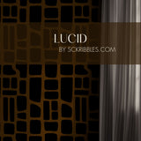 Noir Swell | Bold Abstract Geometrical Masculine Wallpaper