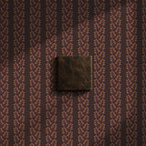 Linear Leaves | Botanical Vines Striped Leaf Foliage Wallpaper