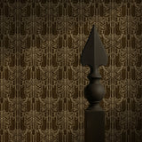 Gritty Luxe | Luxurious Decadent Moody Art Nouveau Wallpaper Wallpaper Sckribbles