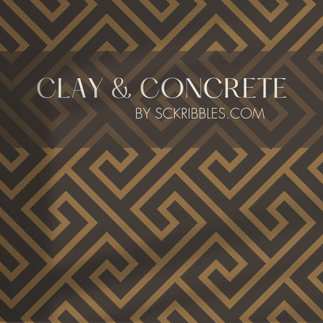 Classic Geometrical Sophisticated Luxury Wallpaper {Timeless T-Bar} Wallpaper Sckribbles