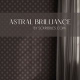 Astralis Royale | Elegant Moody Stars Art Deco Wallpaper
