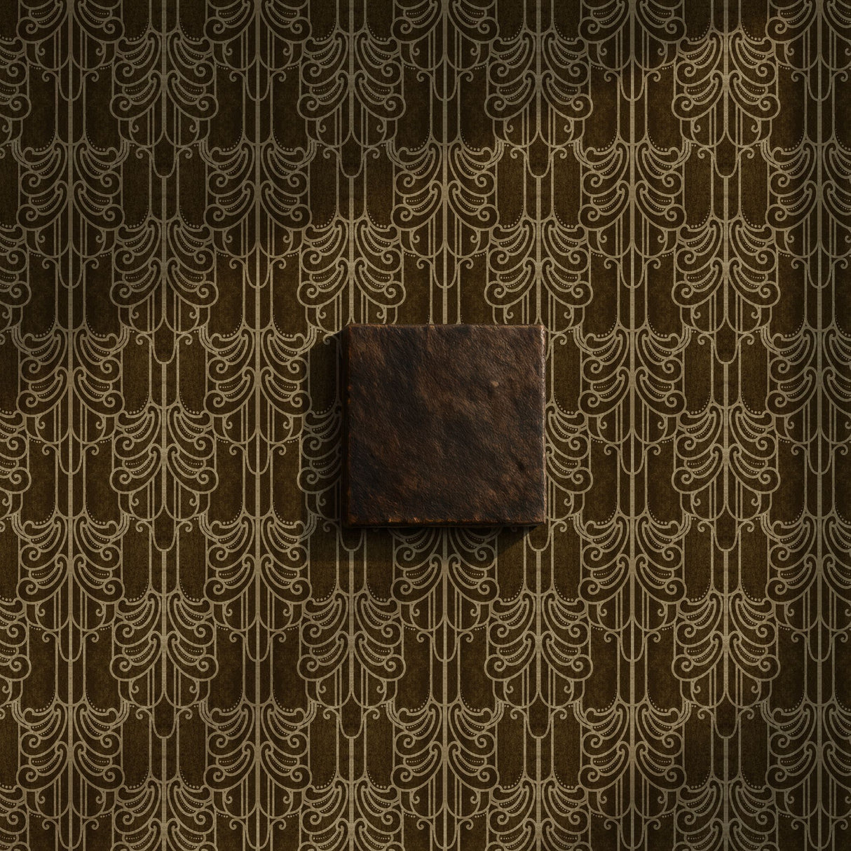 Gritty Luxe | Luxurious Decadent Moody Art Nouveau Wallpaper Wallpaper Sckribbles