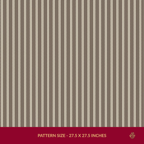 Twist & Turn | Black & Beige Wavy Vertical Striped Wallpaper Wallpaper Sckribbles