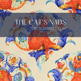 The Cat's Nads | Fun, Colorful & Whimsical Animal Wallpaper