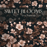 Pink & Black Chinoiserie Cherry Blossom Wallpaper {Sweet Blooms} Wallpaper Sckribbles   