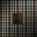 Neutral Brown Classic Traditional Plaid Wallpaper {Willowmoor} Wallpaper Sckribbles