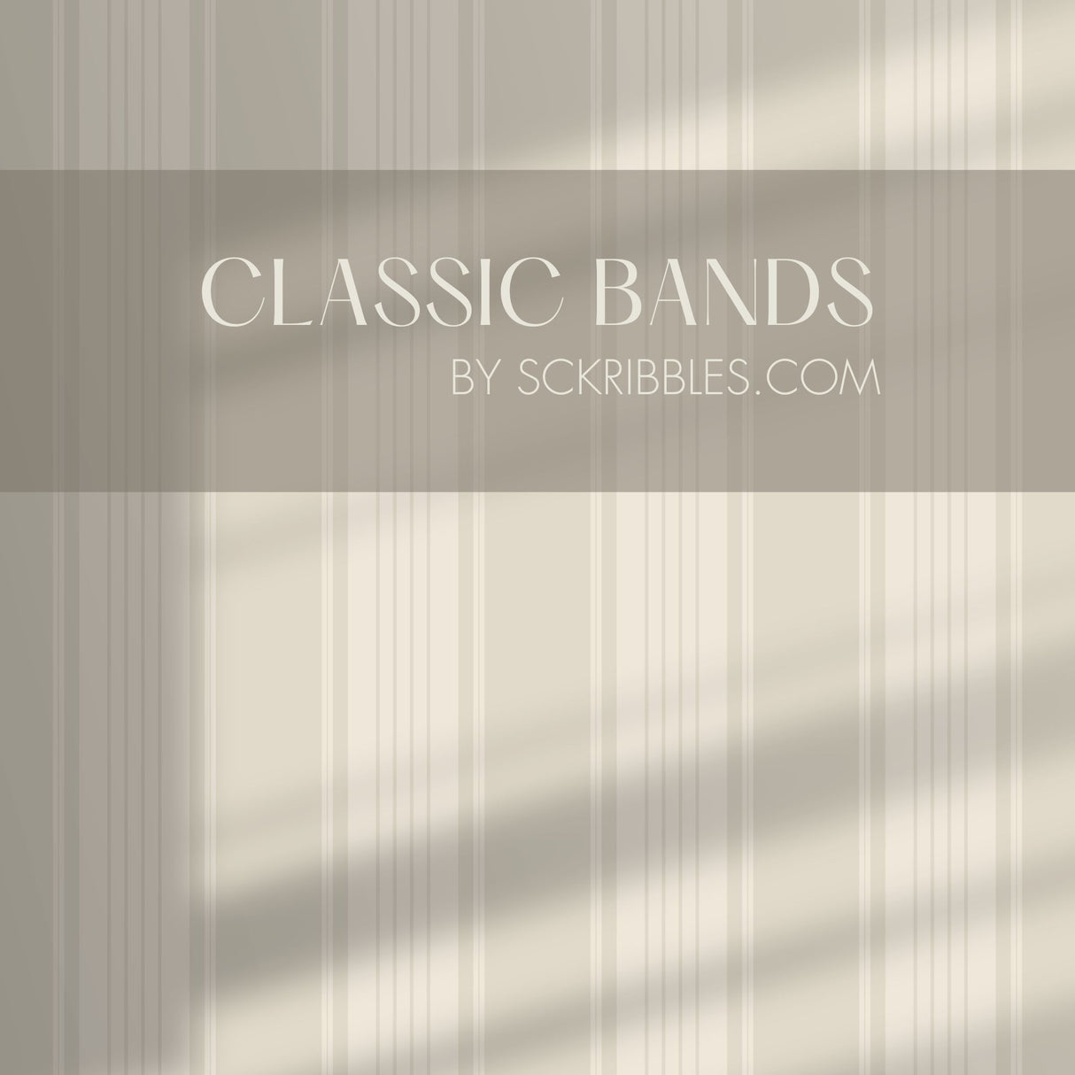 Classic Timeless Elegant Traditional Pinstripe Wallpaper {Aristocrat Stripe} Wallpaper Sckribbles Peel & Stick Sample 14'' x 14'' / 35 x 35 cm Classic Bands