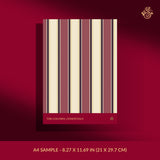 Regal Stripes | Classic Masculine Striped Wallpaper