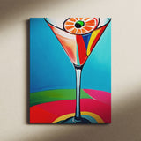 Printable Multicolor Cocktail Drink Wall Art - Digital Download {Drinky Poos} Printable Digital Art Sckribbles   