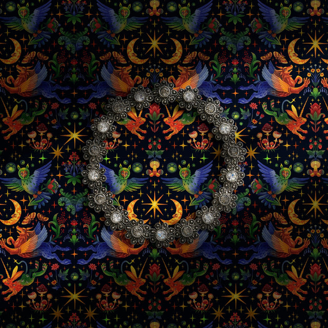 Colorful mythical creatures wallpaper.