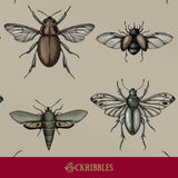Cream bug wallpaper.