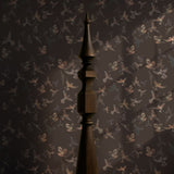 Dark Moody Muted Whimsical Bird Wallpaper {Dreamy Birds}