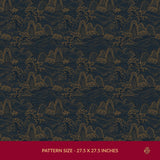 Serene Ascend | Moody Botanical Scenic Asian Wallpaper Wallpaper Sckribbles