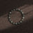 Dark brown geometrical wallpaper.