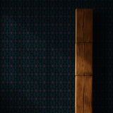 Bloomatrix | Geometrical Floral Retro Wallpaper Wallpaper Sckribbles