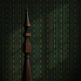 Drifted Grain | Rustic Grunge Organic Weathered Striped Wallpaper