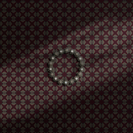 Dark red moody moth wallpaper.