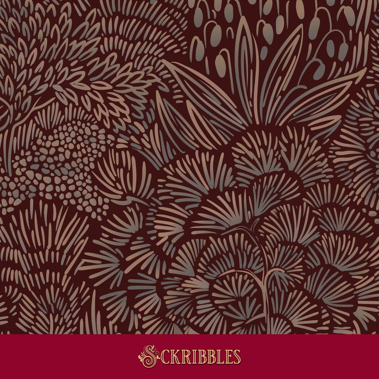 Dark deep red wallpaper.