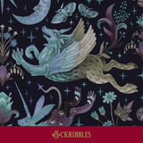 Starlit Wildings | Colorful Mythical Creatures Wallpaper