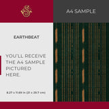 Drifted Grain | Rustic Grunge Organic Weathered Striped Wallpaper