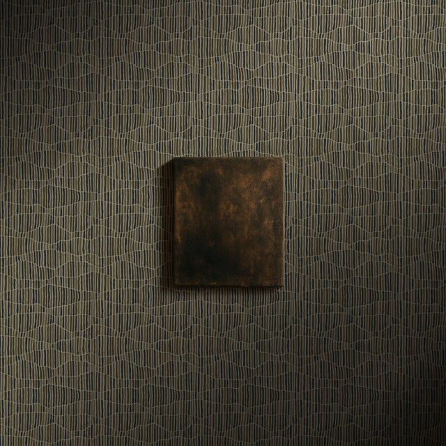 Worn & Torn | Neutral Organic Earthy Abstract Striped Wallpaper Wallpaper Sckribbles