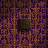 Gritty Luxe | Luxurious Decadent Moody Art Nouveau Wallpaper Wallpaper Sckribbles