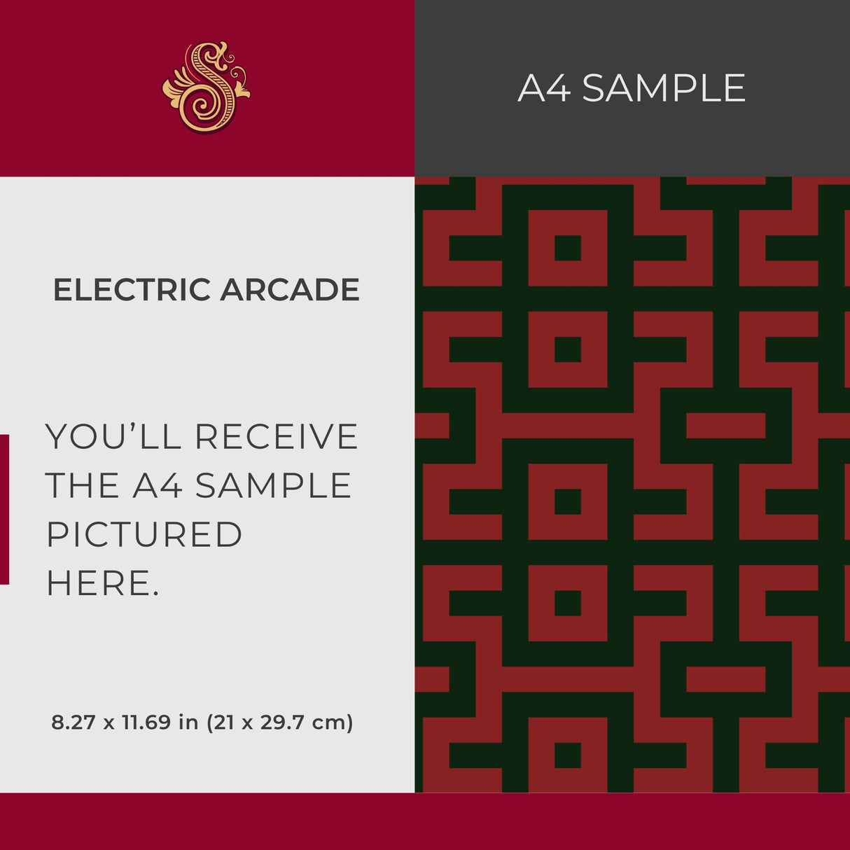 Pacdeco | Bright Bold & Eccentric Retro Art Deco Wallpaper